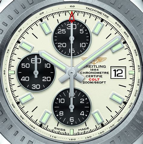 breitling replica giallo|copy Breitling colt chronograph watch.